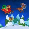 Play free games for kids Dora Christmas Carol